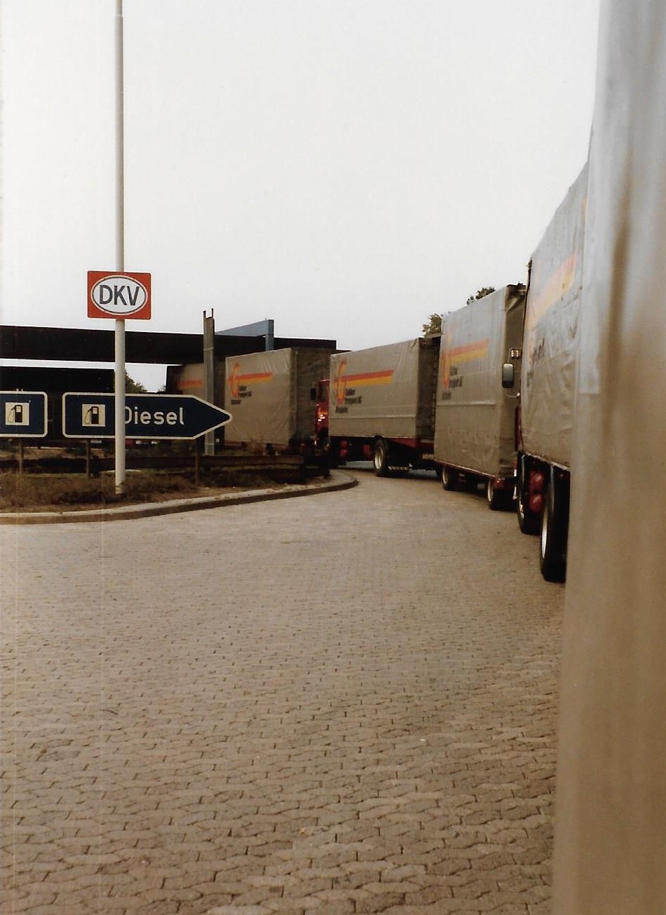 Tanken vor Hamburg